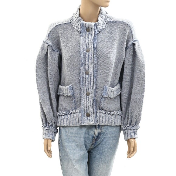 Free People Sweaters - Free People We The Free Cute In This Cardi Jacket Top Buttondown XS NWD 284214